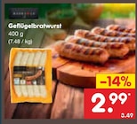 Geflügelbratwurst Angebote bei Netto Marken-Discount Goslar für 2,99 €