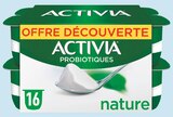 Yaourt aux probiotiques en offre découverte nature - Activia en promo chez Intermarché Yaourt aux probiotiques en offre découverte nature - Activia dans le catalogue Intermarché