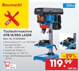 Aktuelles Tischbohrmaschine GTB 16/550 LASER Angebot bei Netto Marken-Discount in Düsseldorf ab 119,99 €