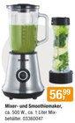 Mixer- und Smoothiemaker im Angebot bei Opti-Wohnwelt in Neubrandenburg Mixer- und Smoothiemaker Angebote bei Opti-Wohnwelt Neubrandenburg für 56,99 €