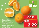 Span./ital. Bio-Orangen im aktuellen Kaufland Prospekt