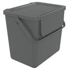 Poubelle de tri Loops 25L - SUNDIS en promo chez Carrefour Aix-en-Provence à 8,99 €
