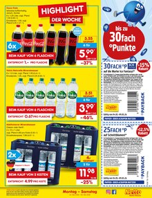 Coca Cola im Netto Marken-Discount Prospekt "Aktuelle Angebote" mit 69 Seiten (Straubing)