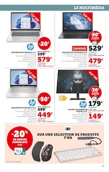 Promo Souris D'ordinateur dans le catalogue Hyper U du moment à la page 23