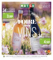 Vin en promo dans le catalogue Supermarchés Match à la page 1