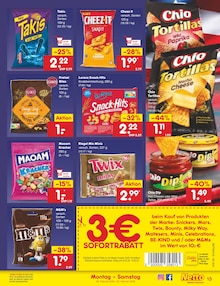 Schokolade im Netto Marken-Discount Prospekt "Aktuelle Angebote" mit 40 Seiten (München)