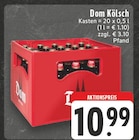 Aktuelle Kölsch Angebote bei EDEKA in Leverkusen Aktuelles Dom Kölsch Angebot bei EDEKA in Leverkusen ab 10,99 €