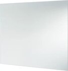 Miroir simple DUNNET 80X60 cm en promo chez Brico Dépôt Courbevoie à 16,90 €