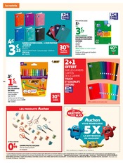 Promos Fournitures Scolaires dans le catalogue "La rentrée à prix K.O." de Auchan Hypermarché Fournitures Scolaires en promo dans le catalogue Auchan Hypermarché à la page 44
