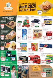 Aktueller GLOBUS Supermarkt Prospekt in Buseck und Umgebung, "Aktuelle Angebote" mit 26 Seiten, 26.01.2026 - 31.01.2026