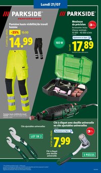 Promotion Peinture dans le prospectus Lidl, valable du 17/07/2025 au 23/07/2025 Promo Peinture dans le catalogue Lidl du moment à la page 61