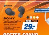 True Wireless Kopfhörer WF-C 510 schwarz im Angebot bei expert in Ansbach True Wireless Kopfhörer WF-C 510 schwarz Angebote von Sony bei expert Ansbach für 29,00 €