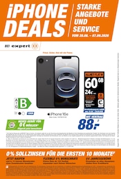 expert Prospekt für Bocholt mit 2 Seiten expert Prospekt für Bocholt: "iPHONE DEALS", 2 Seiten, 28.08.2026 - 07.09.2026