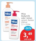 Bodymilk von Mixa für 3,49 € bei budni im Angebot Bodymilk von Mixa im aktuellen budni Prospekt