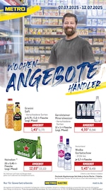 Aktueller METRO Prospekt mit Gerolsteiner, "Wochenangebote Händler", Seite 1