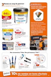 Prix et réduction Pinceau Peinture dans le prospectus Weldom en cours Offre Pinceau Peinture dans le catalogue Weldom du moment à la page 13
