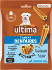 Sticks dentaires petit chien - Ultima en promo chez Intermarché Amiens à 1,24 €