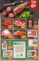 Kalbfleisch Angebot im aktuellen REWE Prospekt auf Seite 13