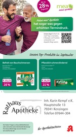 mea - meine apotheke Apotheken Prospekt der aktuellen Woche mit 4 Seiten, gültig von 01.09.2025 bis 30.09.2025, in Herbolzheim und Umgebung Aktueller mea - meine apotheke Apotheken Prospekt in Herbolzheim und Umgebung, "Unsere September-Angebote" mit 4 Seiten, 01.09.2025 - 30.09.2025
