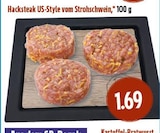 Hacksteak US-Style vom Strohschwein bei EDEKA im Lollar Prospekt für 1,69 €