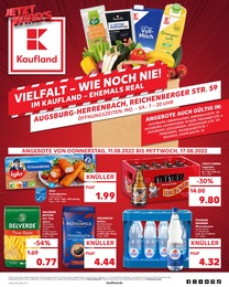 Kaufland Prospekt für Augsburg mit 47 Seiten Kaufland Prospekt für Augsburg: "Aktuelle Angebote", 47 Seiten, 11.08.2022 - 17.08.2022