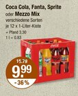 V-Markt Rottenburg - Coca Cola Angebot im Prospekt Coca Cola bei V-Markt im Rottenburg Prospekt für 9,99 €