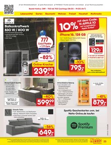 Couch im aktuellen Netto Marken-Discount Prospekt (Wolfsburg) Couch im Netto Marken-Discount Prospekt "Aktuelle Angebote" mit 56 Seiten (Wolfsburg)