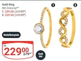 GLOBUS Forchheim - Gold-Ring Mit Zirkonia Angebot im Prospekt Gold-Ring Mit Zirkonia bei GLOBUS im Forchheim Prospekt für 229,00 €