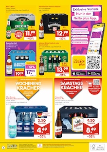 Hasseröder im Netto Marken-Discount Prospekt "DER ORT, AN DEM DU IMMER AUSGEZEICHNETE PREISE FINDEST." mit 2 Seiten (Hannover)