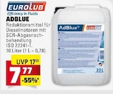 AdBlue Angebote von EUROLUB bei E center Stuttgart für 7,77 €
