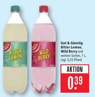 Bitter Lemon im Angebot bei Marktkauf in Waiblingen Bitter Lemon Angebote von Gut & Günstig bei Marktkauf Waiblingen für 0,39 €