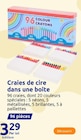 Craies de cire dans une boîte en promo chez Action Sartrouville à 3,29 €