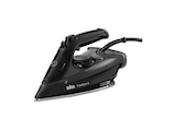 FreeStyle 5 SI 5088 BK, Dampfstoß 220g/min, FreeGlide 3D, abgerundete Bügelsohle, leichtes Bügeln, vertikale Auffrischung, ergonomisches Dampfbügeleisen (2800 Watt, Keramiksohle, EloxalPlus Beschichtung) von BRAUN im aktuellen MediaMarkt Saturn Prospekt für 87,99 €