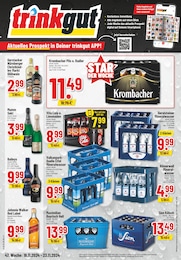 Gerolsteiner Angebot im aktuellen Trinkgut Prospekt auf Seite 1