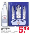 Mineralwasser im Angebot bei E center in Frankfurt Mineralwasser Angebote von Gerolsteiner bei E center Frankfurt für 5,49 €