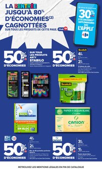 Promotion Colle dans le prospectus Carrefour, valable du 24/08/2026 au 07/09/2026 Promo Colle dans le catalogue Carrefour du moment à la page 71