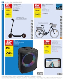 Offre Vélo Électrique dans le catalogue Carrefour du moment à la page 100