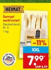 Spargel weiß/violett bei Netto Marken-Discount im Prospekt "" für 7,99 €
