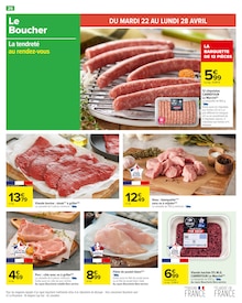 Promo Blanc De Poulet dans le catalogue Carrefour du moment à la page 28