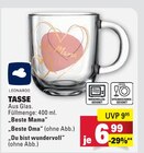Beste Mama Tasse Angebote von Leonardo bei Marktkauf Reutlingen für 6,99 €