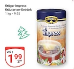 Impress Kräutertee-Getränk Angebote von Krüger bei GLOBUS Saarbrücken für 1,99 €
