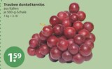 Trauben dunkel kernlos im Angebot bei V-Markt in Regensburg Trauben dunkel kernlos Angebote bei V-Markt Regensburg für 1,59 €
