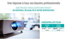 Bureau Vallée Boulogne-Billancourt - Vidéoprojecteur Promo Vidéoprojecteur dans le catalogue Bureau Vallée "Espace Services" à Boulogne-Billancourt