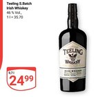 Aktuelles S.Batch Irish Whiskey Angebot bei GLOBUS in Koblenz ab 24,99 €