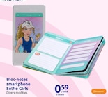 Bloc-notes smartphone Selfie Girls à 0,59 € dans le catalogue Action