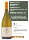Aktuelles 2023 Antinori Bramito della Sala Chardonnay Umbria IGT trocken Angebot bei EDEKA in Mannheim ab 28,99 €