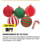 Baumschmuck-Set für 9,99 € bei OBI im Angebot Baumschmuck-Set im aktuellen OBI Prospekt