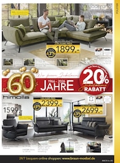 Aktueller BRAUN Möbel-Center Prospekt mit Couch, "Wir feiern Jubiläum!", Seite 5