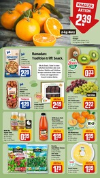 REWE Orangen im Prospekt 