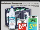 Mineralwasser von Adelholzener im aktuellen EDEKA Prospekt für 5,99 €